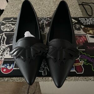 Black Bat Design Women's Shoes